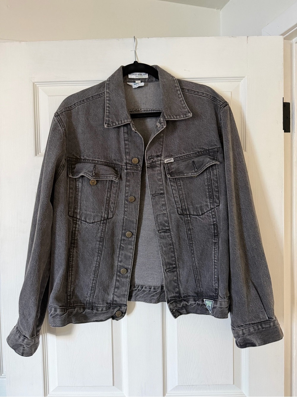 Guess Gray Denim Jacket